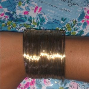 Gold Wire Cuff